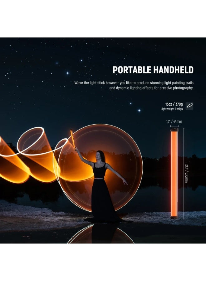 Neewer BASICS SL50 21" Magnetic Handheld RGB Light Wand - Image 3